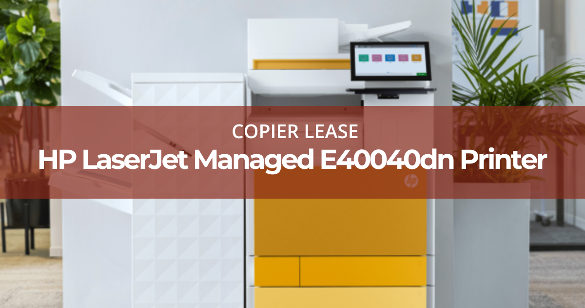 HP LaserJet Managed E40040dn Printer BDL